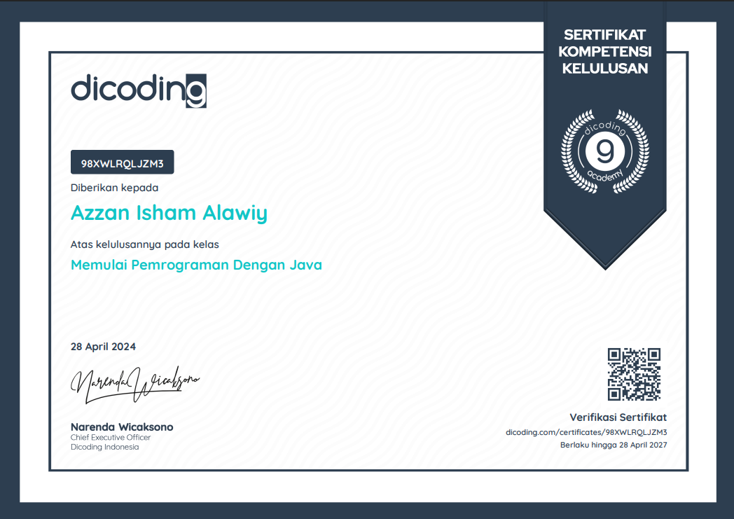 Certificate 5